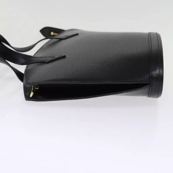 LOUIS VUITTON Epi Saint Jacques Hand Bag Black M52272 LV Auth 75094 - Picture 5 of 10